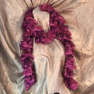 Handmade ruffles scarf